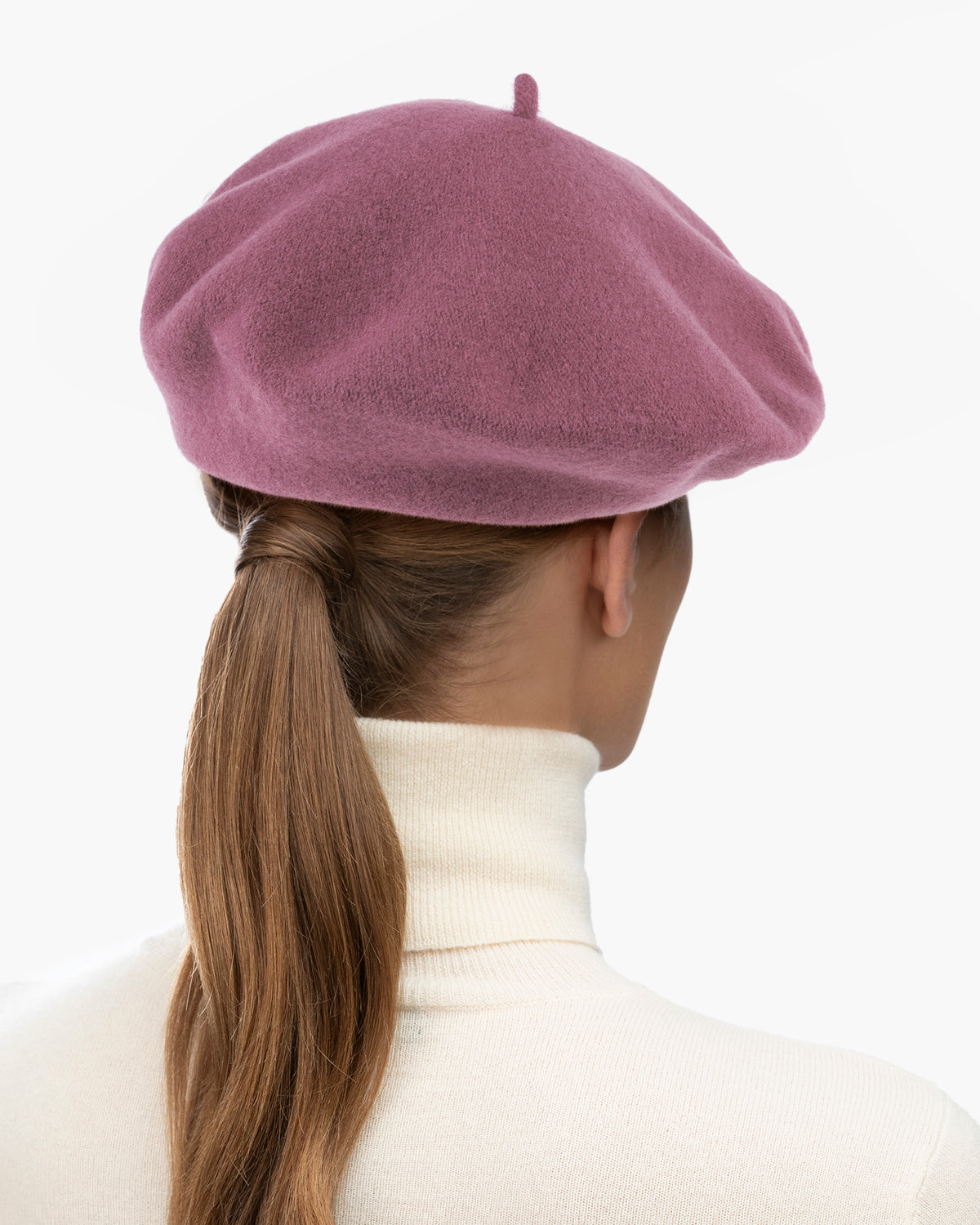 Tanya beret Mauve Eric Javits