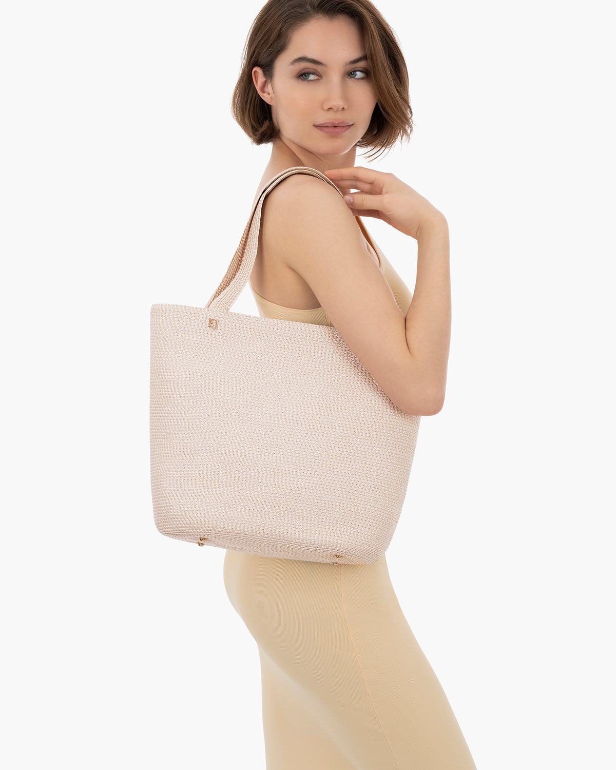 SQUISHEE® TOTE II Cream Eric Javits