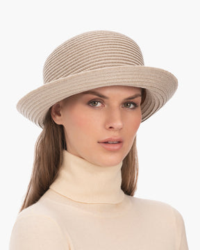 Shenia Cloche Bone Eric Javits