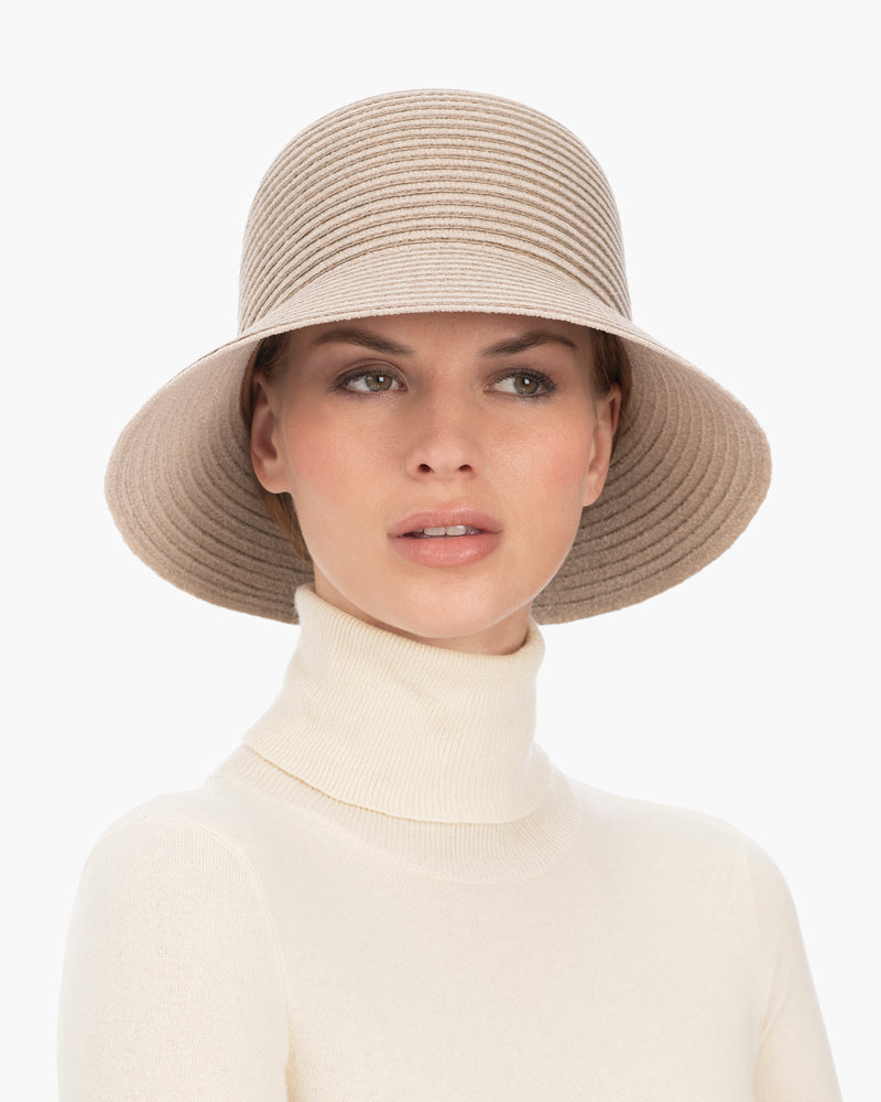 Shenia Cloche Bone Eric Javits