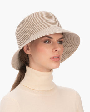 Shenia Cloche Bone Eric Javits