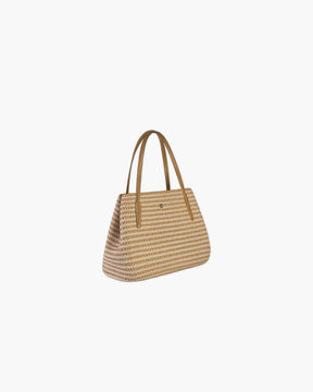 SQUISHEE® ISLA STRAW BAG OriginalPeanut Eric Javits