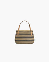 SQUISHEE® ISLA STRAW BAG Black Mix Eric Javits