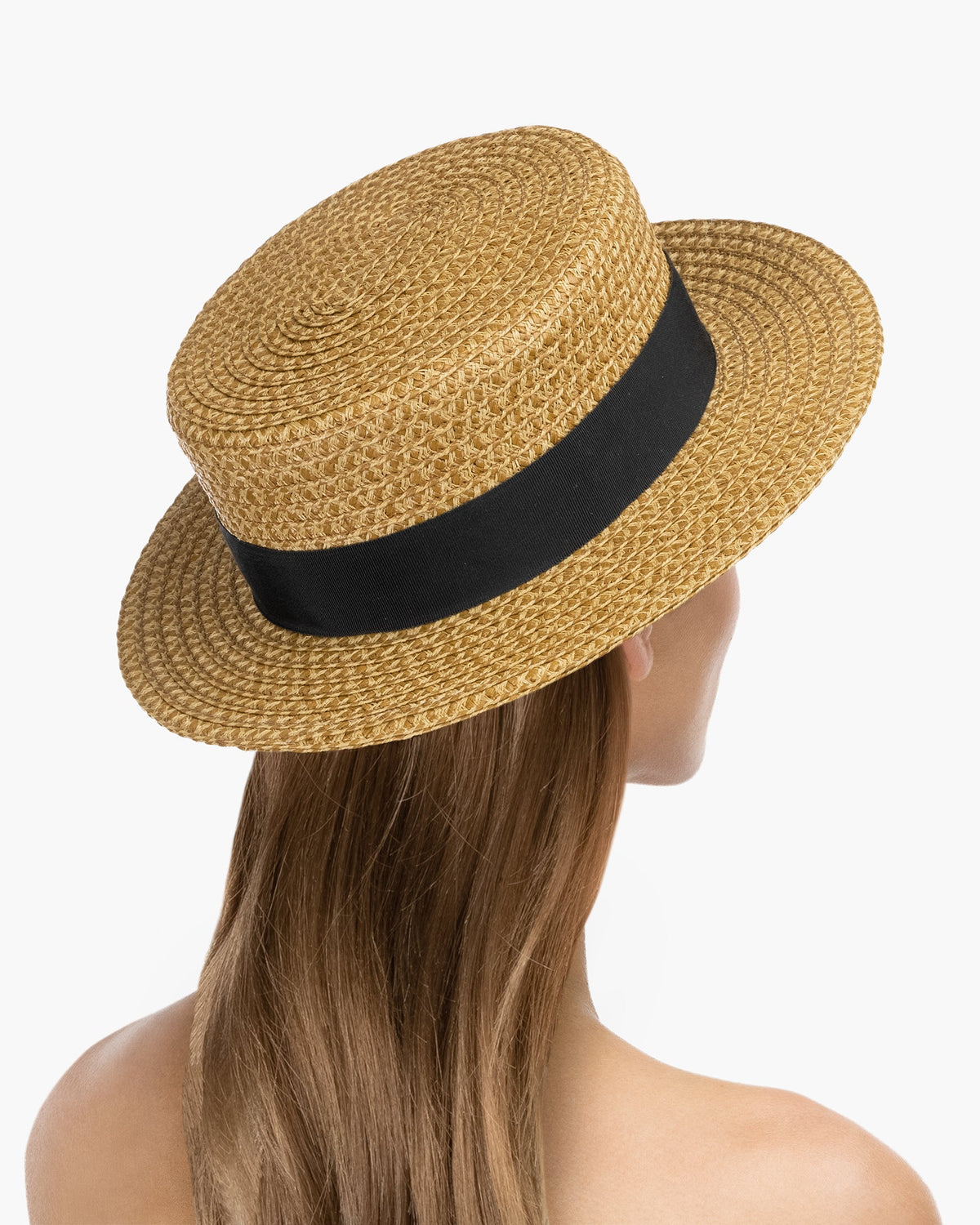 Boater Natural/Black Eric Javits