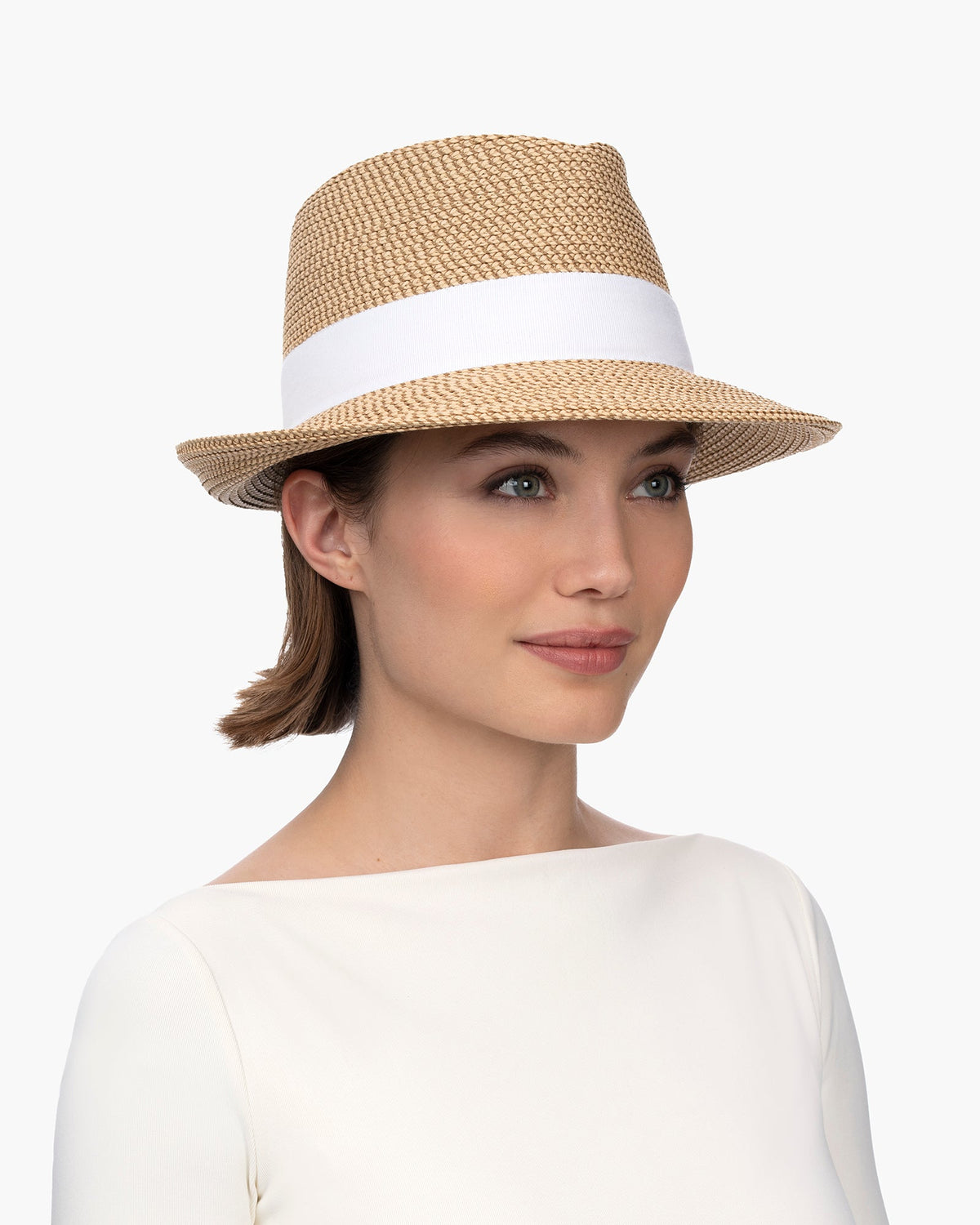 Sq Classic Peanut/White Eric Javits